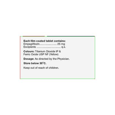 EMPACIP 25 Tablet 10's - Diabetes-Ant