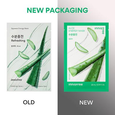 Innisfree Aloe Energy Mask 22 ml - Sheet Masks