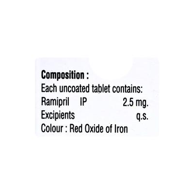 RAMI RACE 2.5 Tablet 10's - Hypertension-ACE