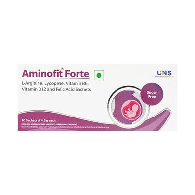 Aminofit Forte Sugar Free Sachets 4.5 g - Calcium And Minerals