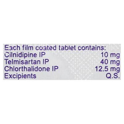 TELMIRIDE TRIO 12.5 Tablet 10's - Hypertension-Ana
