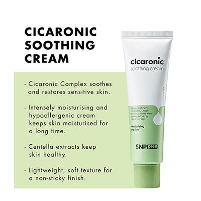 SNP PREP Cicaronic Soothing Cream 50 gm - Face Moisturizers