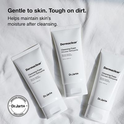Dr.Jart+ Dermaclear pH Cleanser Foam Face Wash - Daily Gentle Cleanser 120 ml - Face Wash & Cleansers