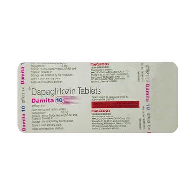 DAMITA 10 Tablet 10's - Diabetes-Ant