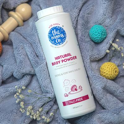 The Moms Co Talc-Free Natural Baby Powder With Corn Starch 100gm - Baby Powder