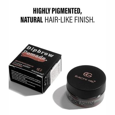 Europe Girl Dip Brow Pomade -Dark Brown 5 gm - Eyebrow Pencils & Enhancers