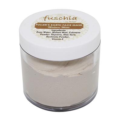 Fuschia Fuller's Earth Face Mask - Multani Mitti 100 gm - Masks & Peels