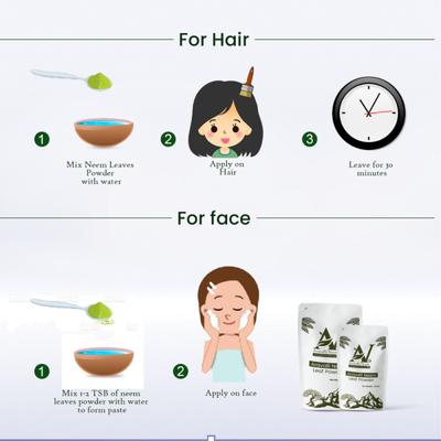 Aravalli Neem Leaf Powder 100 gm - Personal Care (Ayush)