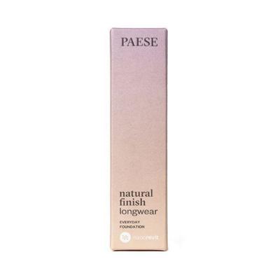 Paese Cosmetics Natural Finish Longwear Everyday Foundation 03 Sand 30ml - Foundation