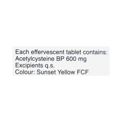 EFETIL 600MG SUGAR FREE ORANGE FLAVOUR Effervescent Tablet 10's - Cough And Cold-Cou