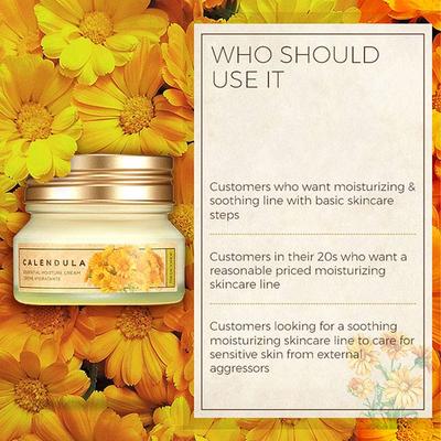 The Face Shop Calendula Essential Moisture Cream 50 Ml - Face Moisturizers
