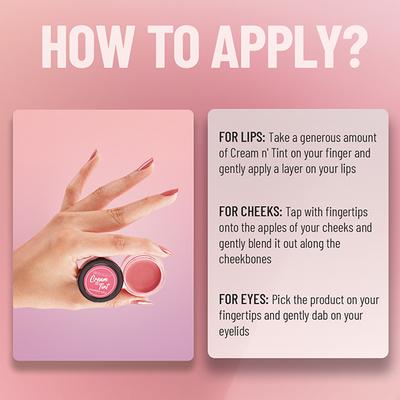 Swiss Beauty Lip, Cheek And Eyeshadow Tint, Shade - Stawberry Sizzle 8 gm - Lipsticks