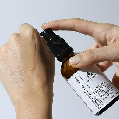Suganda White Lotus Moisturiser Unscented 50 ml - Face Moisturizers