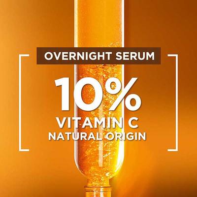 Garnier Bright Complete Night Vitamin C Serum with 10% Vitamin C for Bright Skin 30 ml - Face Serum