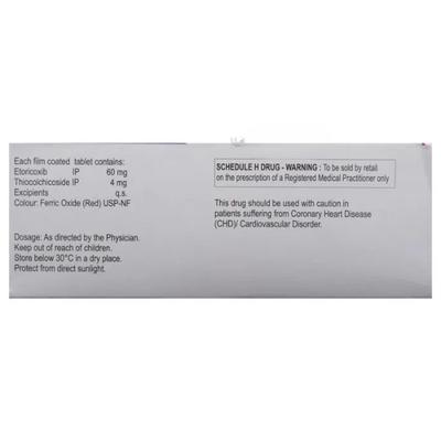 Retoz MR 4mg Tablet 10'S - Muscle Spasm-Mus