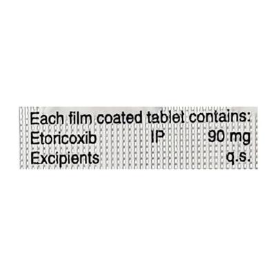 ECT 90mg Tablet 10'S - Pain relief-Nsa