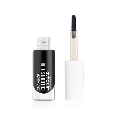 Chambor Colour Studio Le Squad Nail Enamel N 407 Noir Nights 6 ml - Nail Polish