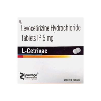 L CETRIVAC Tablet 10's - Allergies-Ant