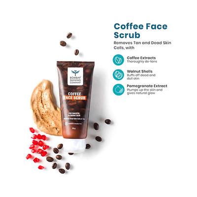 Bombay Shaving Company Premium Coffee Detan Gift Set for Men 300 gm - Scrubs & Exfoliants