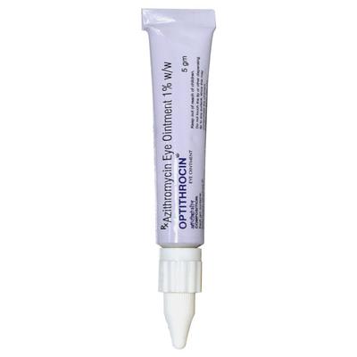 Optithrocin Eye Ointment 5gm - Eye Infections-Eaa