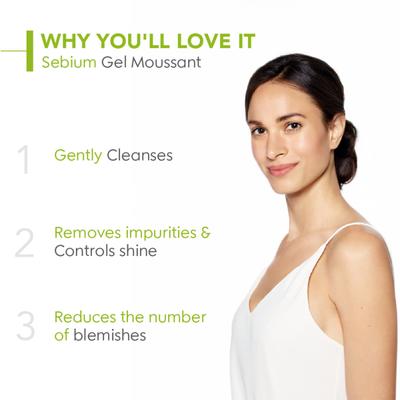 Bioderma Sebium Gel Moussant Purifying Cleansing Foaming Gel Combination To Oily Skin 500 ml - Face Wash & Cleansers
