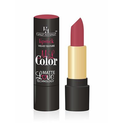Half N Half Velvet Matte Texture Lipstick My Colour, LS-04, 28 Lip - Blossom 3.8gm - Lipsticks