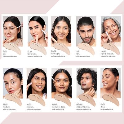 House of Makeup Face Anything Luminous Skin Tint For Glass Skin - Fair Skin Tone (F-05) 35 ml - Bb & Cc Creams