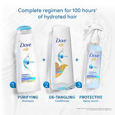Dove Glycolic Hydration Shampoo 340 ml - Shampoos