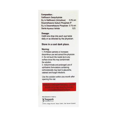 GFC DX BAK FREE Eye Drops 10ml - Eye Infections-Eaa