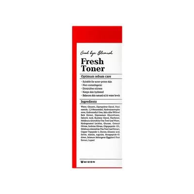Mizon Good Bye Blemish Fresh Toner 120ml - Toners