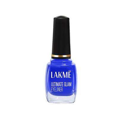 Lakme Ultimate Glam Eye Liner, Semi Matte, Blue, 9ml - Eyeliners