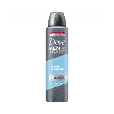 Dove Men + Care Clean Comfort Dry Spray Antiperspirant Deodorant 150 ml - Men Deodorants/Roll-Ons