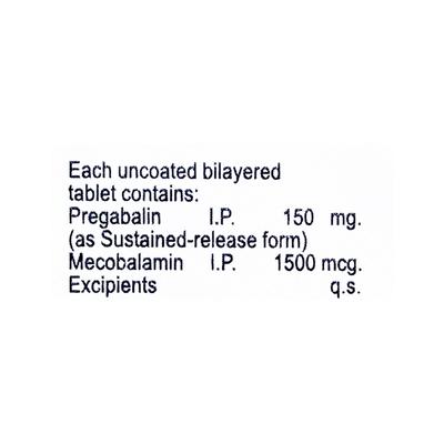 Preganerve M SR Forte Tablet 10'S - Neuropathic Pain-Dru