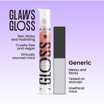 FAE Beauty High Shine Moisturising Lip Gloss Enriched with Passion Fruit Oil & Vitamin E - Giving 6 gm - Lip Glosses