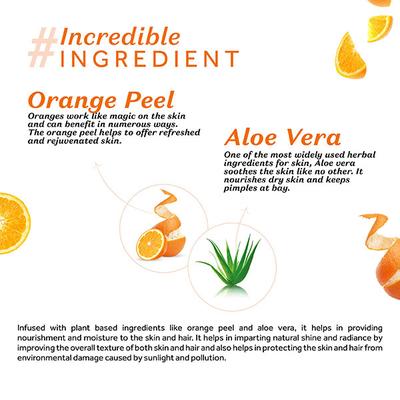 Atulya Orange Peel Foaming Face Wash 150 ml - Scrubs & Exfoliants