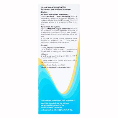 Movicol Orange Flavour Liquid 200ml - Constipation-Lax