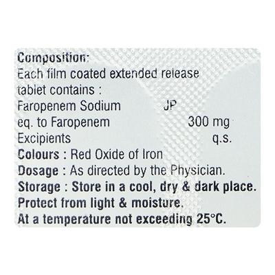 FENEM ER 300mg Tablet 6's - Bacterial Infections-OAB