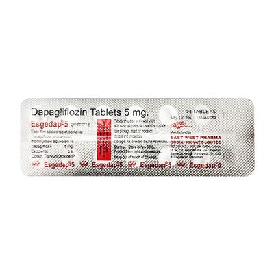 ESGEDAP 5 Tablet 14's - Diabetes-Ant