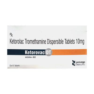 KETOROVAC DT Tablet 15's - Pain relief-Nsa