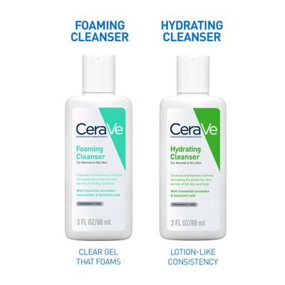 CeraVe Foaming Cleanser For Normal To Oily Skin 88 ml - Face Wash & Cleansers