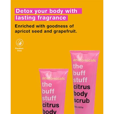 Anatomicals Citrus Body Scrub 200 ml - Scrubs & Exfoliants