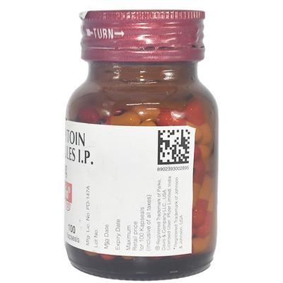 Dilantin 100mg Capsule 100'S - Epilepsy/Convulsion-Ant