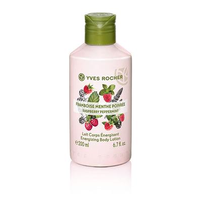 Yves Rocher Energizing Body Lotion Raspberry Pepermint 200 ml - Lotions & Creams