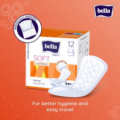 Bella Panty Soft Comfort Pantyliner 12's - Panty Liners