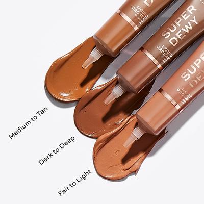 Makeup Revolution Superdewy Liquid Bronzer Medium to Tan 15 ml - Bronzers