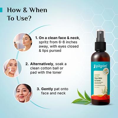 Pilgrim Tea Tree PURIFYING TONER 100 ml - Toners