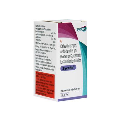 ZYCEFTA Infusion 1's - Bacterial Infections-Cep