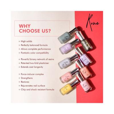 Rome Gold Fish Effects Pro Nail Enamel 8 ml - Nail Polish