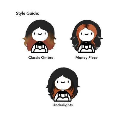 Paradyes Chocolate Brown Highlighting Kit 1's - Crème