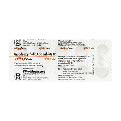 Udihep Forte Tablet 10'S - Cholelithiasis/Gall Stones
